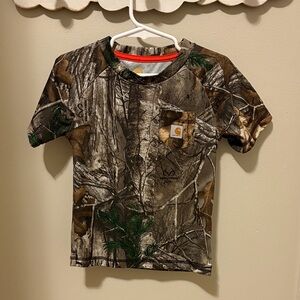 Carhartt Kids Woodland Camo Tee